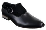 Ανδρικά Δερμάτινα & Σουέτ Slip-on Παπούτσια Ιταλικού Σχεδιασμού με Αγκράφα, Έξυπνα, Καθημερινά, Επίσημα