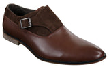 Ανδρικά Δερμάτινα & Σουέτ Slip-on Παπούτσια Ιταλικού Σχεδιασμού με Αγκράφα, Έξυπνα, Καθημερινά, Επίσημα