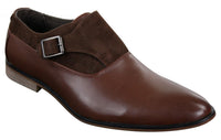 Ανδρικά Δερμάτινα & Σουέτ Slip-on Παπούτσια Ιταλικού Σχεδιασμού με Αγκράφα, Έξυπνα, Καθημερινά, Επίσημα