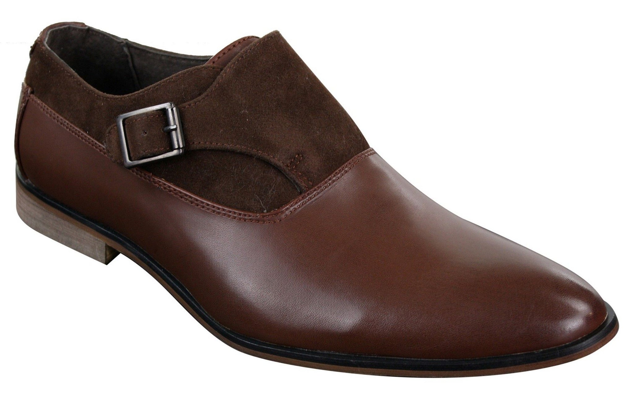 Ανδρικά Δερμάτινα & Σουέτ Slip-on Παπούτσια Ιταλικού Σχεδιασμού με Αγκράφα, Έξυπνα, Καθημερινά, Επίσημα