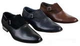 Ανδρικά Δερμάτινα & Σουέτ Slip-on Παπούτσια Ιταλικού Σχεδιασμού με Αγκράφα, Έξυπνα, Καθημερινά, Επίσημα