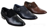 Ανδρικά Δερμάτινα & Σουέτ Slip-on Παπούτσια Ιταλικού Σχεδιασμού με Αγκράφα, Έξυπνα, Καθημερινά, Επίσημα