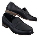 Ανδρικά μοκασίνια από δέρμα Nubuck Slip On Παπούτσια Vintage Retro Classic