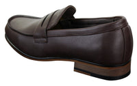 Ανδρικά μοκασίνια από δέρμα Nubuck Slip On Παπούτσια Vintage Retro Classic