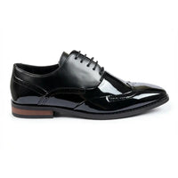 Ανδρικά παπούτσια Oxford από λουστρίνι PU με Wingtip