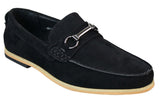 Ανδρικά Loafers με αγκράφα Horsebit Driving Shoes Retro Smart Casual Suede
