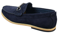 Ανδρικά Loafers με αγκράφα Horsebit Driving Shoes Retro Smart Casual Suede