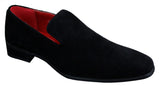 Ανδρικά Slip On Σουέτ Loafers Driving Shoes Δερμάτινα Smart Casual Κόκκινο Μπλε Μαύρο