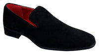 Ανδρικά Slip On Σουέτ Loafers Driving Shoes Δερμάτινα Smart Casual Κόκκινο Μπλε Μαύρο