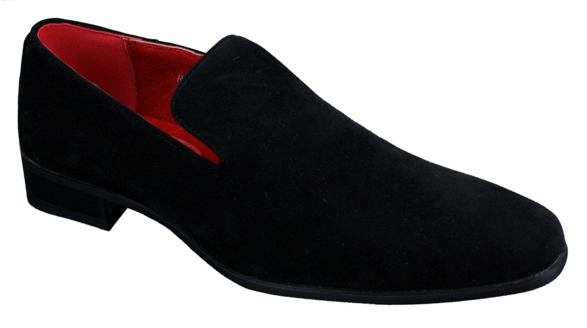 Ανδρικά Slip On Σουέτ Loafers Driving Shoes Δερμάτινα Smart Casual Κόκκινο Μπλε Μαύρο
