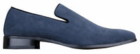 Ανδρικά Slip On Σουέτ Loafers Driving Shoes Δερμάτινα Smart Casual Κόκκινο Μπλε Μαύρο