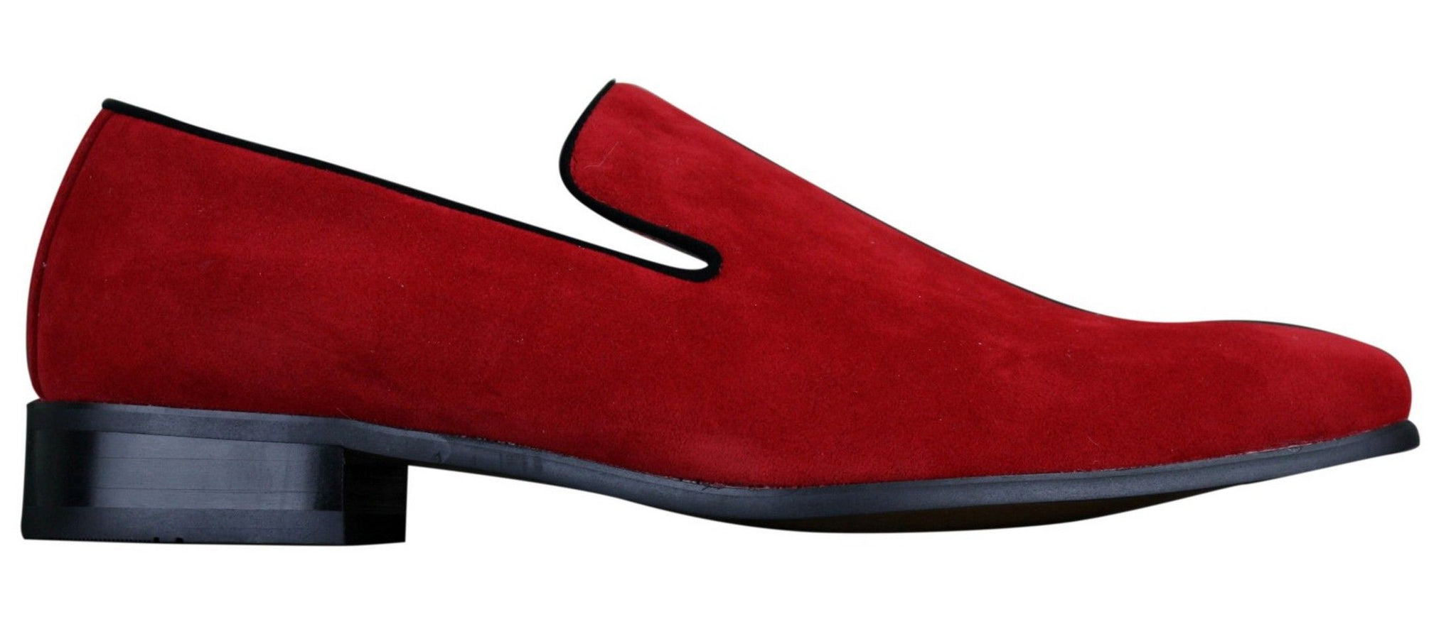 Ανδρικά Slip On Σουέτ Loafers Driving Shoes Δερμάτινα Smart Casual Κόκκινο Μπλε Μαύρο