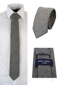Ανδρικές Γραβάτες Marc Darcy με Υφή από Τουίντ, Κλασικές, Vintage, Ρετρό, Deon