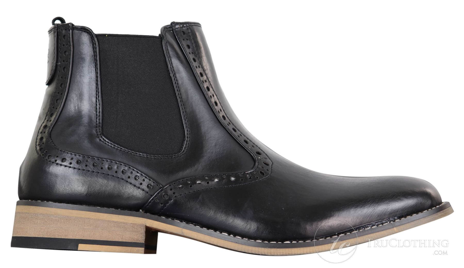 Ανδρικά vintage μποτάκια Brogue μέχρι τον αστράγαλο - Cavani Fox