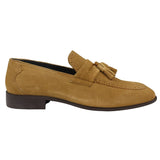 Ανδρικά Μοκασίνια Slip-on, Καφέ, Φούντα, Γνήσιο Σουέτ, Κομψό, Καθημερινό Φόρεμα, Κλασικό για Οδήγηση