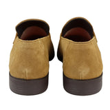 Ανδρικά Μοκασίνια Slip-on, Καφέ, Φούντα, Γνήσιο Σουέτ, Κομψό, Καθημερινό Φόρεμα, Κλασικό για Οδήγηση
