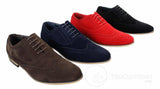 Patron 238 Ανδρικά Δερμάτινα Brogues από Σουέτ, Έξυπνα, Καθημερινά, Κόκκινα, Καφέ, Ναυτικό, Μαύρο, Ρετρό, Παπούτσια με Δαντέλα
