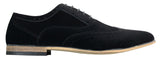 Patron 238 Ανδρικά Δερμάτινα Brogues από Σουέτ, Έξυπνα, Καθημερινά, Κόκκινα, Καφέ, Ναυτικό, Μαύρο, Ρετρό, Παπούτσια με Δαντέλα