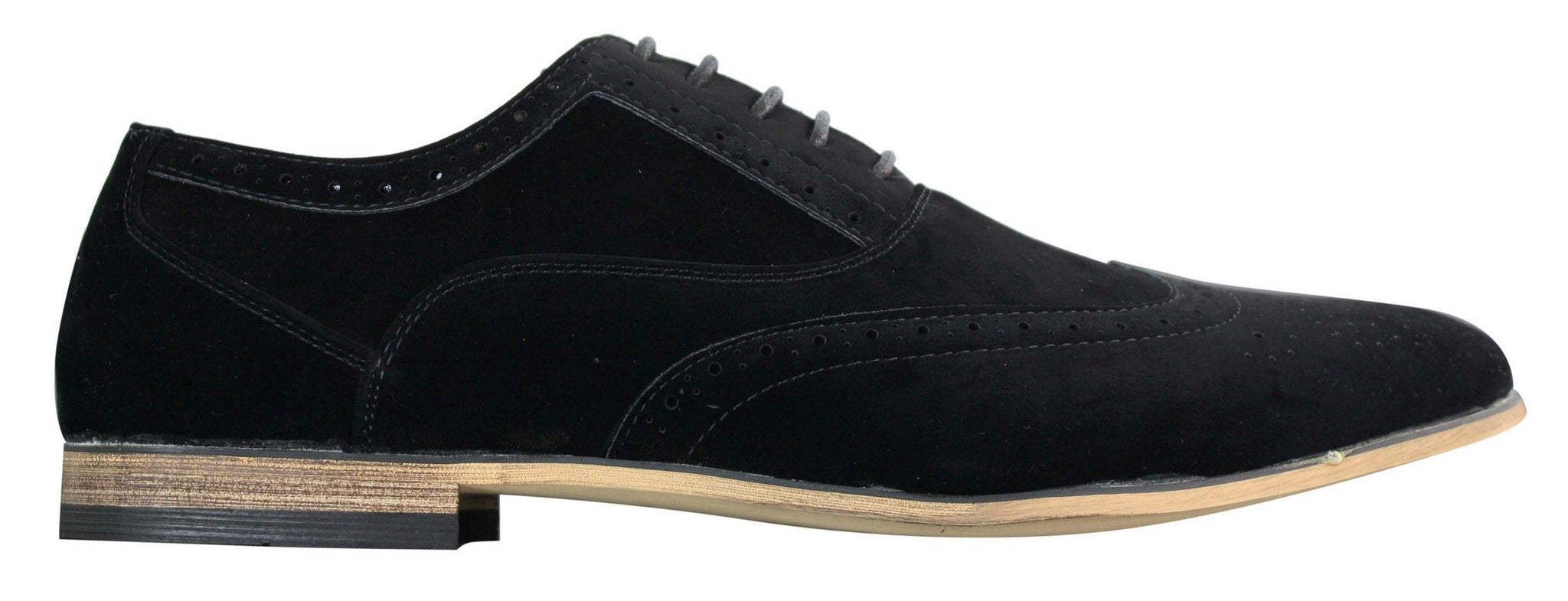 Patron 238 Ανδρικά Δερμάτινα Brogues από Σουέτ, Έξυπνα, Καθημερινά, Κόκκινα, Καφέ, Ναυτικό, Μαύρο, Ρετρό, Παπούτσια με Δαντέλα