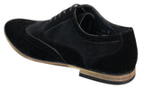 Patron 238 Ανδρικά Δερμάτινα Brogues από Σουέτ, Έξυπνα, Καθημερινά, Κόκκινα, Καφέ, Ναυτικό, Μαύρο, Ρετρό, Παπούτσια με Δαντέλα