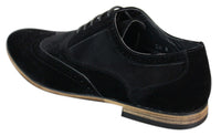 Patron 238 Ανδρικά Δερμάτινα Brogues από Σουέτ, Έξυπνα, Καθημερινά, Κόκκινα, Καφέ, Ναυτικό, Μαύρο, Ρετρό, Παπούτσια με Δαντέλα
