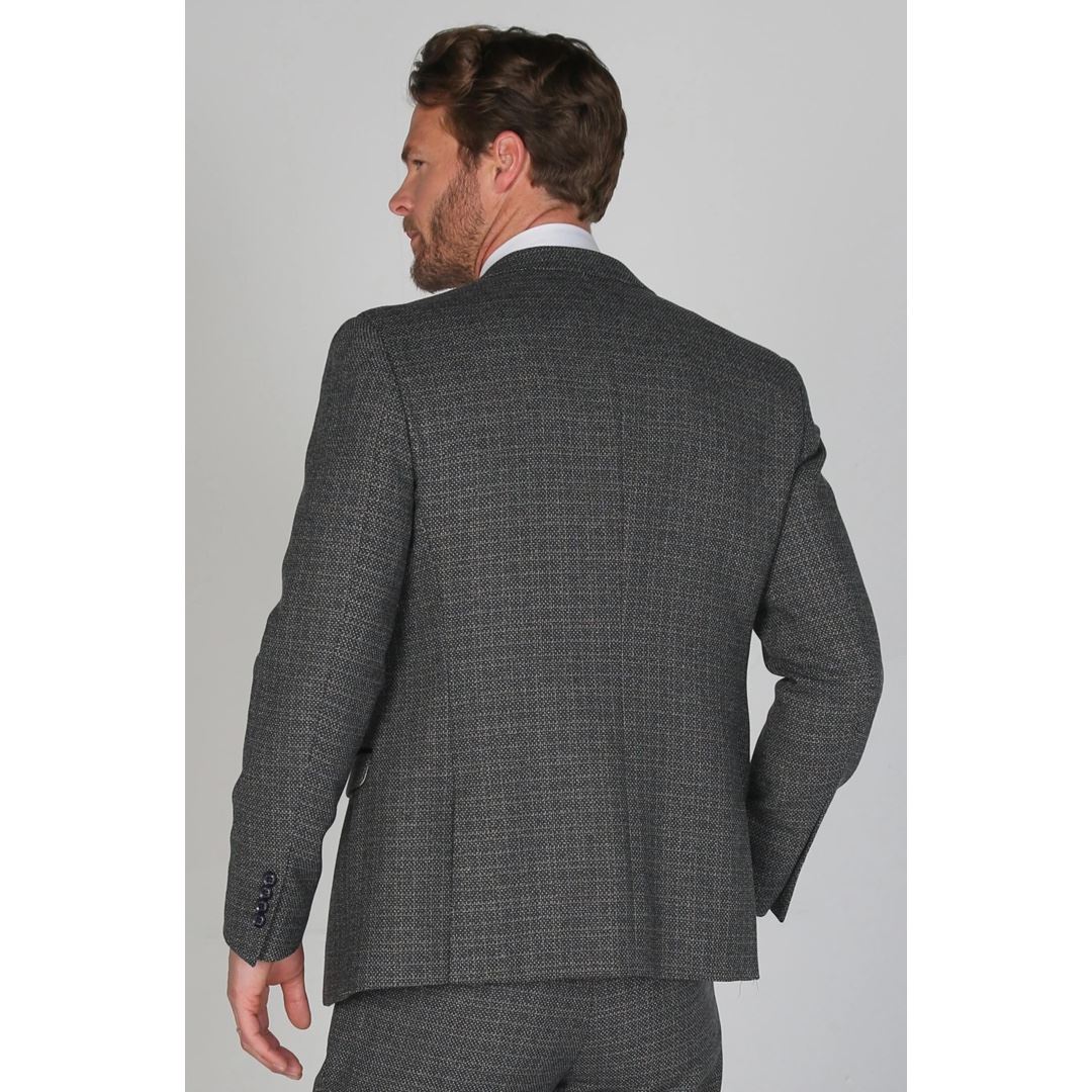 Ralph - Ανδρικό Μπλε Μπλε Tweed Σακάκι