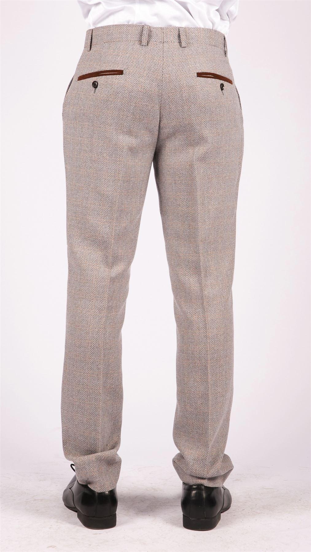 Ralph - Ανδρικό Παντελόνι από Κρεμ Tweed