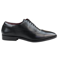 Ανδρικά Παπούτσια Derby με Δερμάτινα Κορδόνια Smart Formal Classic Μαύρο