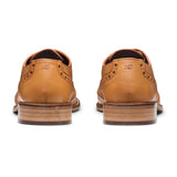 Ανδρικά Παπούτσια Brogues με Δαντέλα Κλασικά Ράψιμο, Καφέ, Βίντατζ, Επίσημα, Έξυπνα