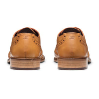 Ανδρικά Παπούτσια Brogues με Δαντέλα Κλασικά Ράψιμο, Καφέ, Βίντατζ, Επίσημα, Έξυπνα