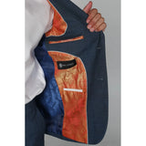 Viceroy - Ανδρικό Μπλε Καρό Σακάκι