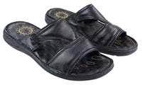 Ανδρικά δερμάτινα σανδάλια Nappa Slip On