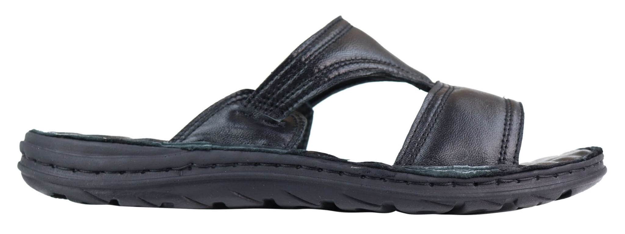 Ανδρικά δερμάτινα σανδάλια Nappa Slip On
