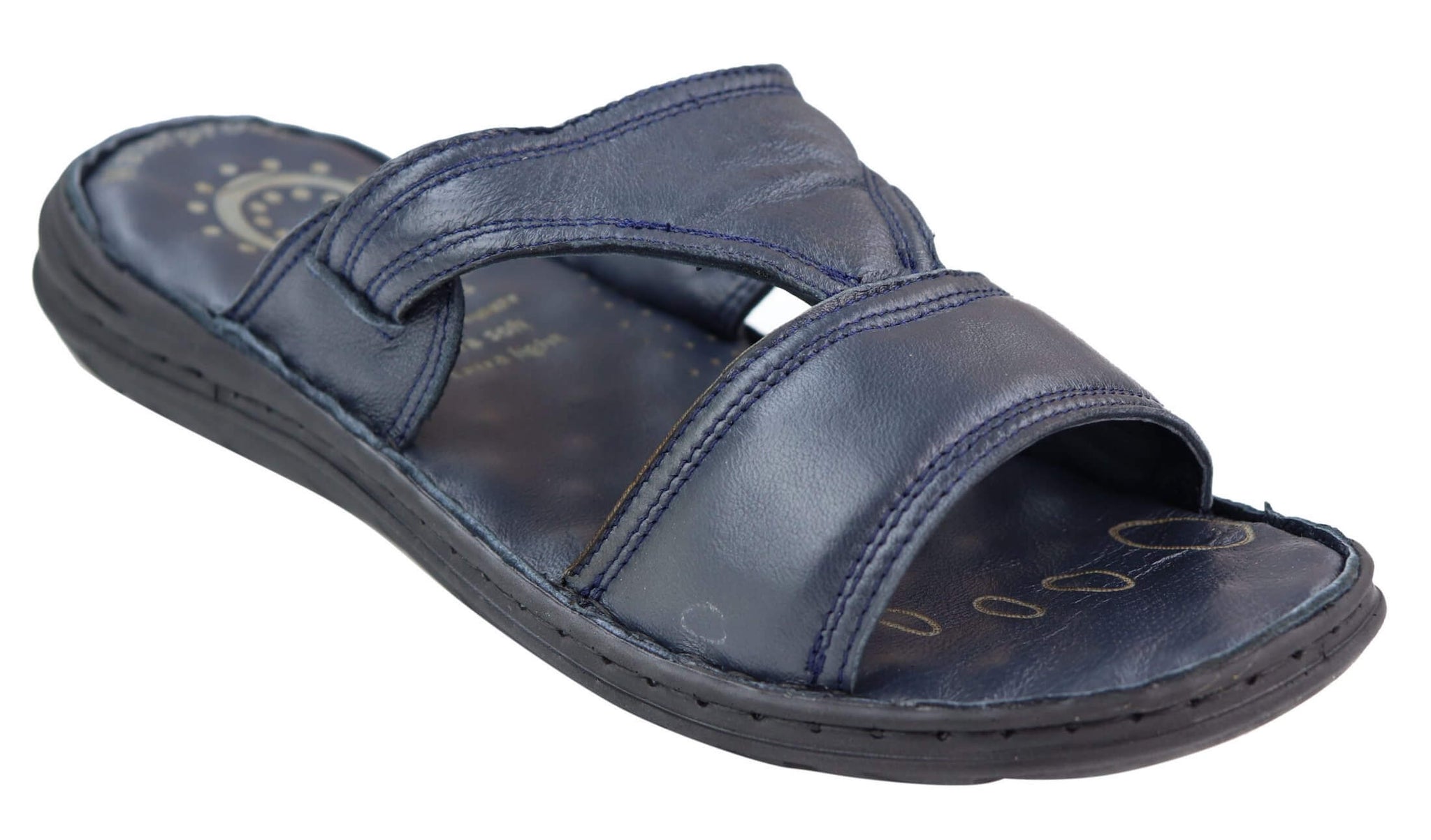Ανδρικά δερμάτινα σανδάλια Nappa Slip On