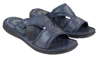 Ανδρικά δερμάτινα σανδάλια Nappa Slip On