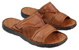 Ανδρικά δερμάτινα σανδάλια Nappa Slip On