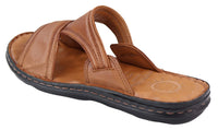 Ανδρικά δερμάτινα σανδάλια Nappa Slip On