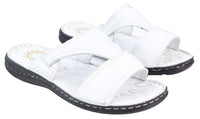 Ανδρικά δερμάτινα σανδάλια Nappa Slip On