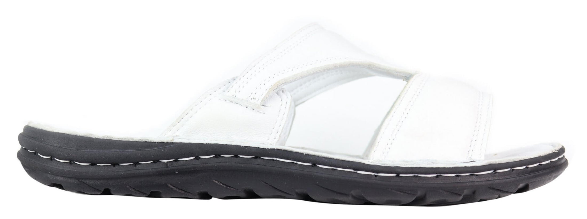 Ανδρικά δερμάτινα σανδάλια Nappa Slip On