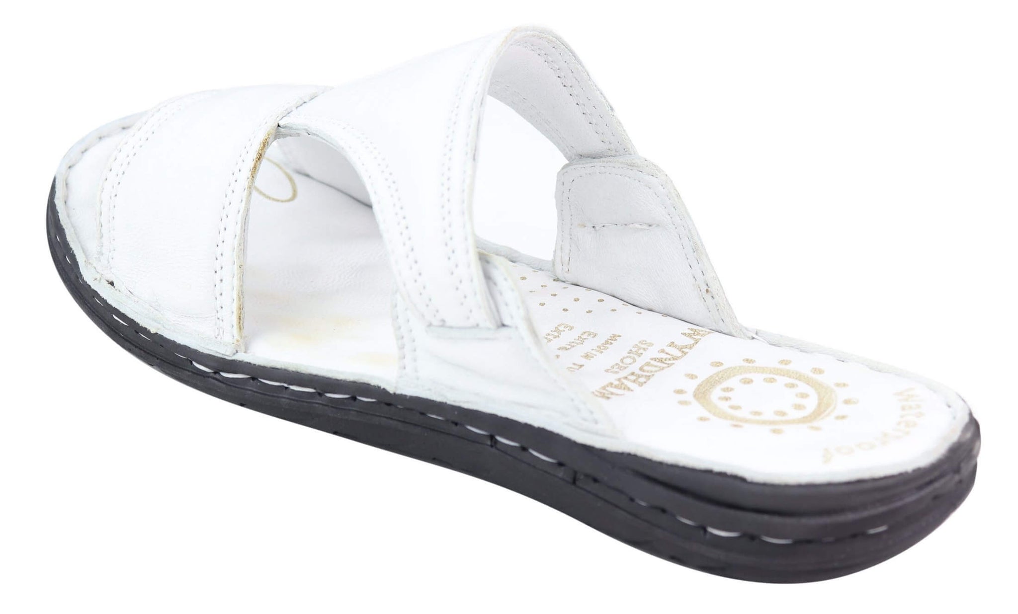 Ανδρικά δερμάτινα σανδάλια Nappa Slip On
