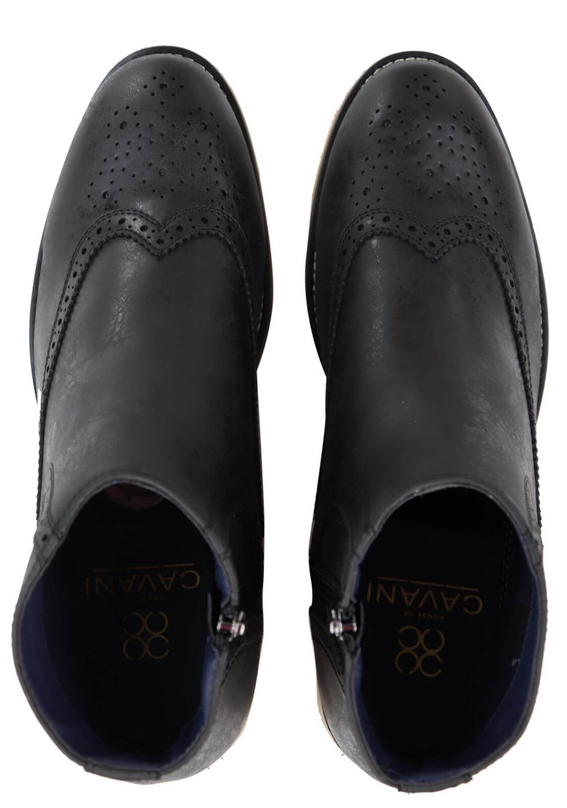 Ανδρικές Μπότες Peaky Blinders Brogue με Φερμουάρ