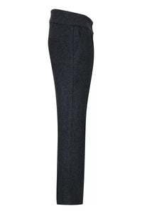 Γυναικείο γκρι παντελόνι ψαροκόκαλο από τουίντ, 1920's Peaky Tailored Fit, vintage retro