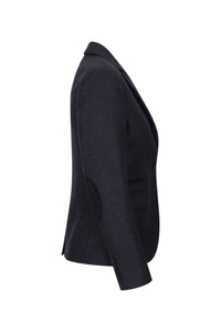 Γυναικείο Μαύρο μπουφάν Tweed Ψαροκόκκαλο Μαλλί Κλασικό Έξυπνο Καθημερινό Βίντατζ Δεκαετία του 1920